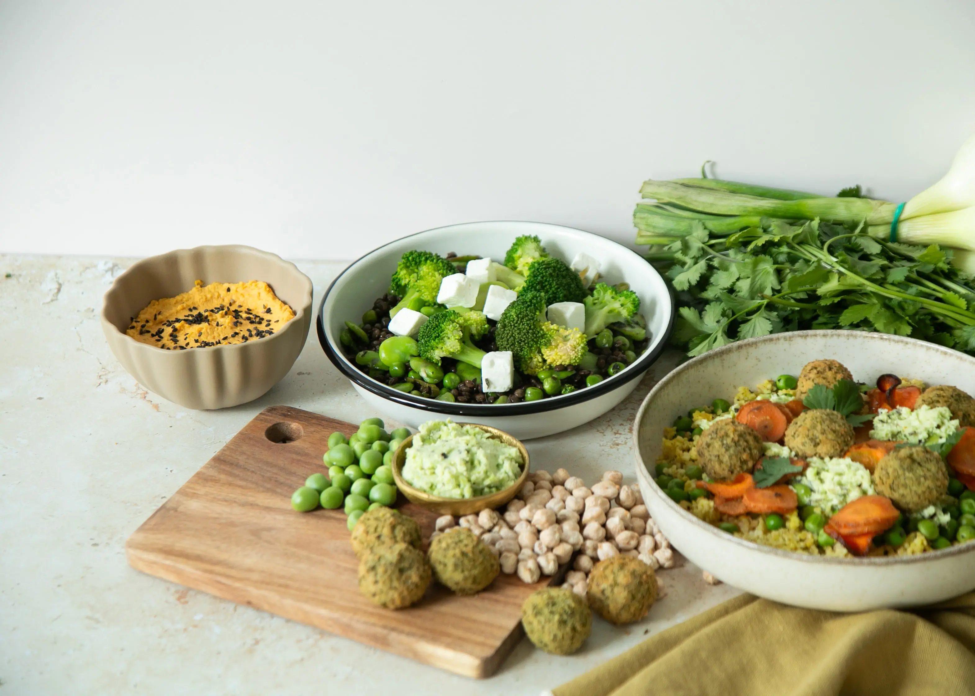 Plats et ingrédients qui permettent une alimentation durable