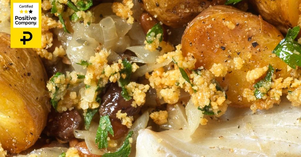 Plat FoodChéri, labellisé Positive Company