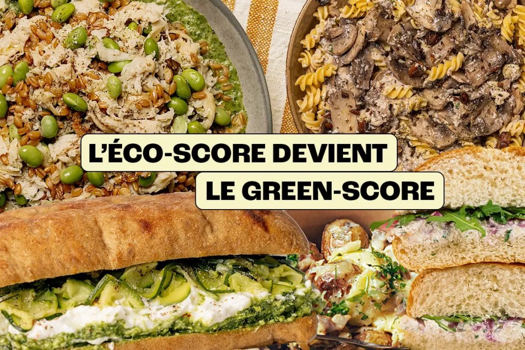 L'éco-score devient le green-score
